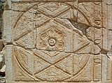 Bekaa Valley 21 Baalbek Temple Of Jupiter Flower Carving